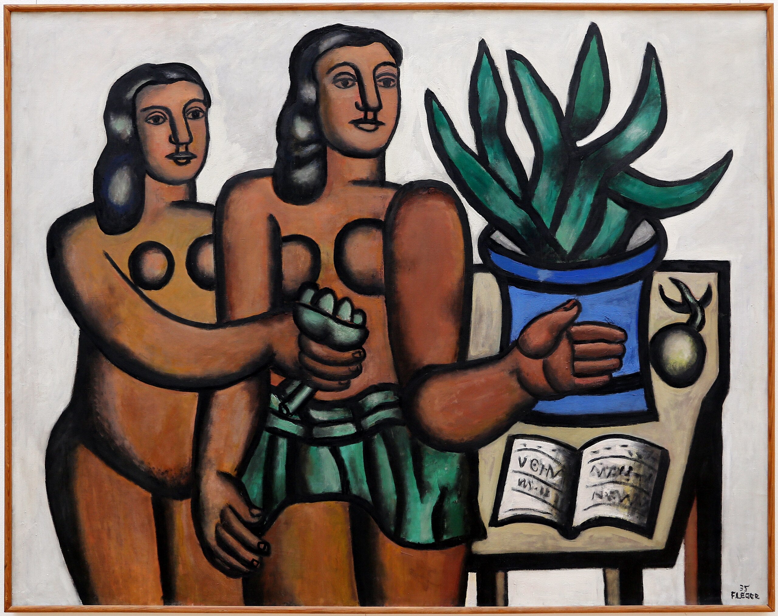 Femmes au vase bleu - Fernand Léger