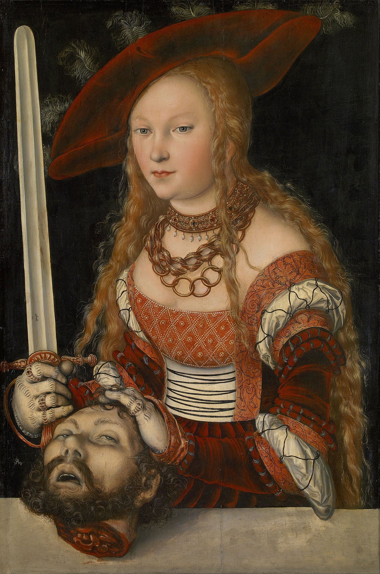 Judith avec la tête d'Holopherne - Lucas Cranach the Elder