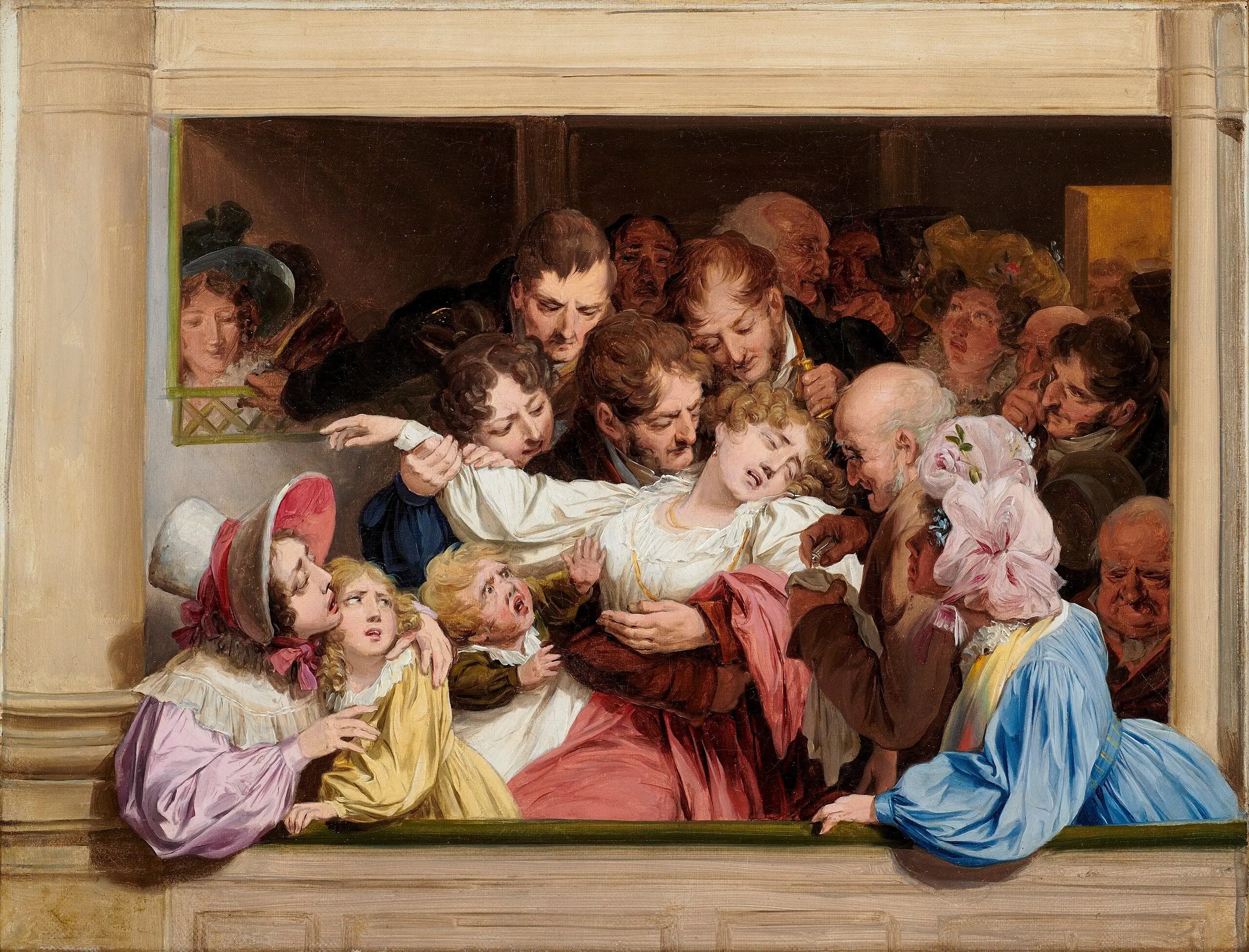 L’effet du mélodrame - Louis-Léopold Boilly - Alpha Reproduction