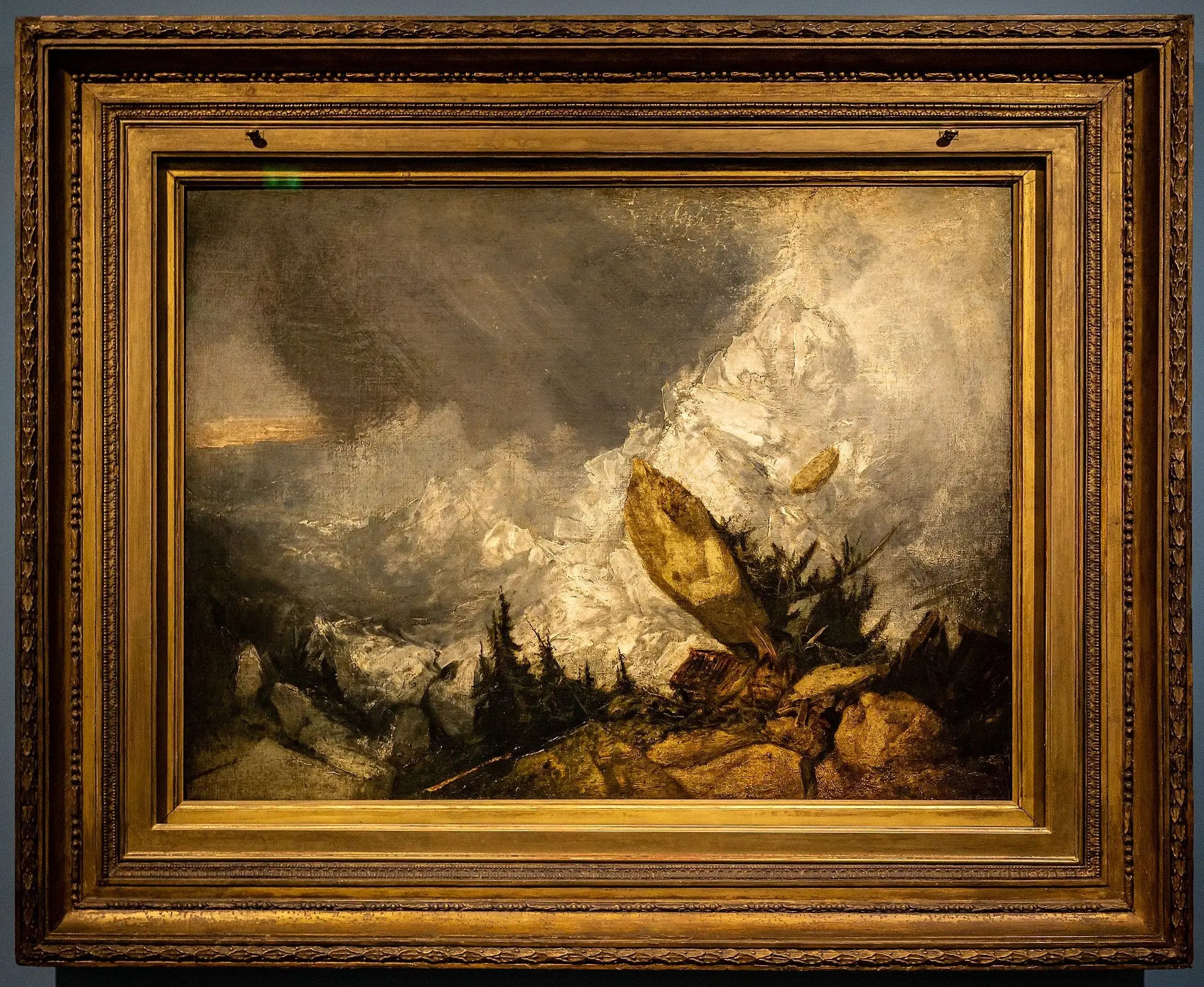 La Chute d’une avalanche dans les Grisons - J. M. W. Turner - Alpha Reproduction