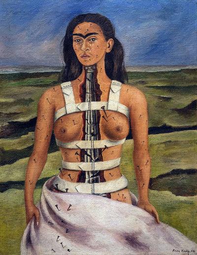 Reproduction du tableau « La Colonne brisée - Frida Kahlo » par Alpha Reproduction en peinture à l’huile