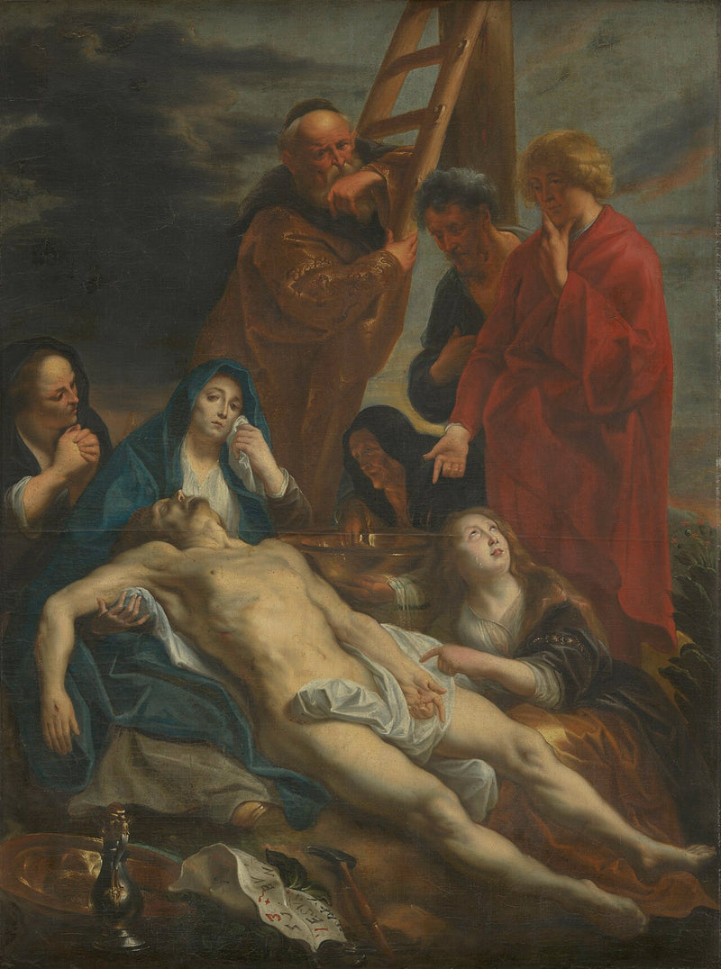 La Descente de croix - Jacob Jordaens