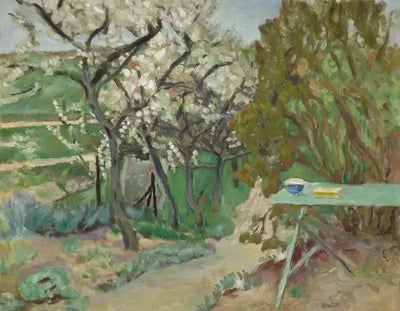 Reproduction du tableau « La Table Verte - Pierre Bonnard » par Alpha Reproduction en peinture à l’huile