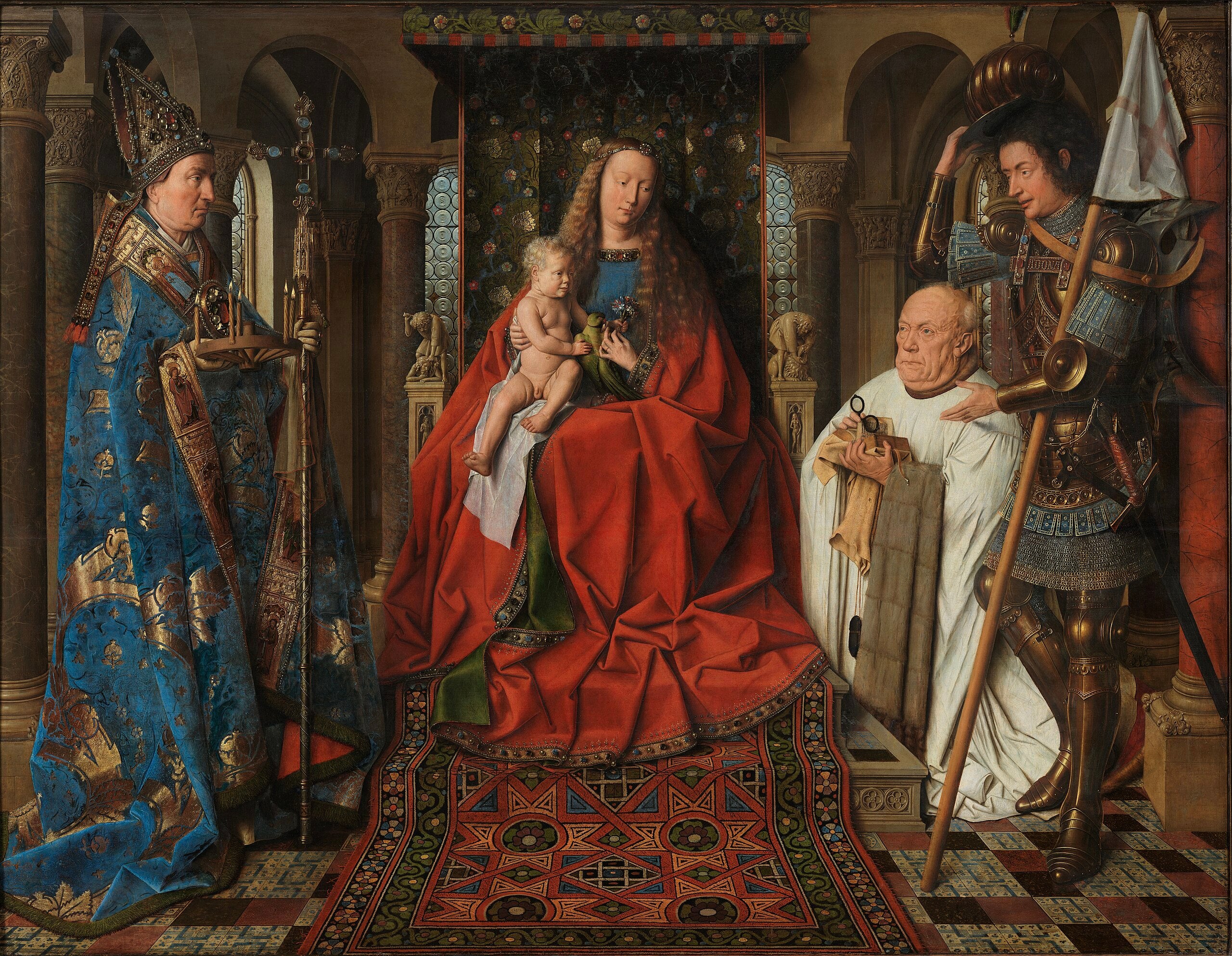 La Vierge au chanoine Van der Paele - Jan van Eyck