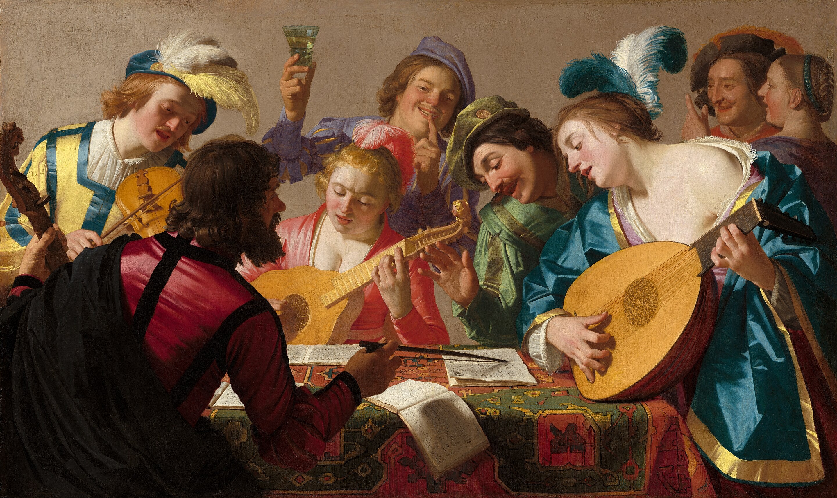 Le Concert - Gerrit van Honthorst - Alpha Reproduction
