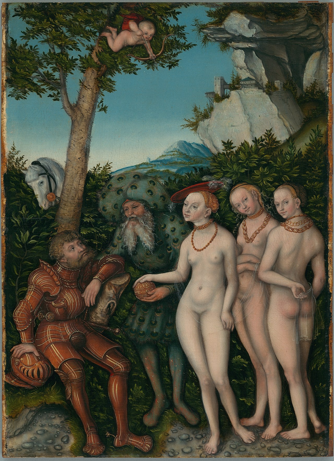 Le Jugement de Pâris - Lucas Cranach the Elder