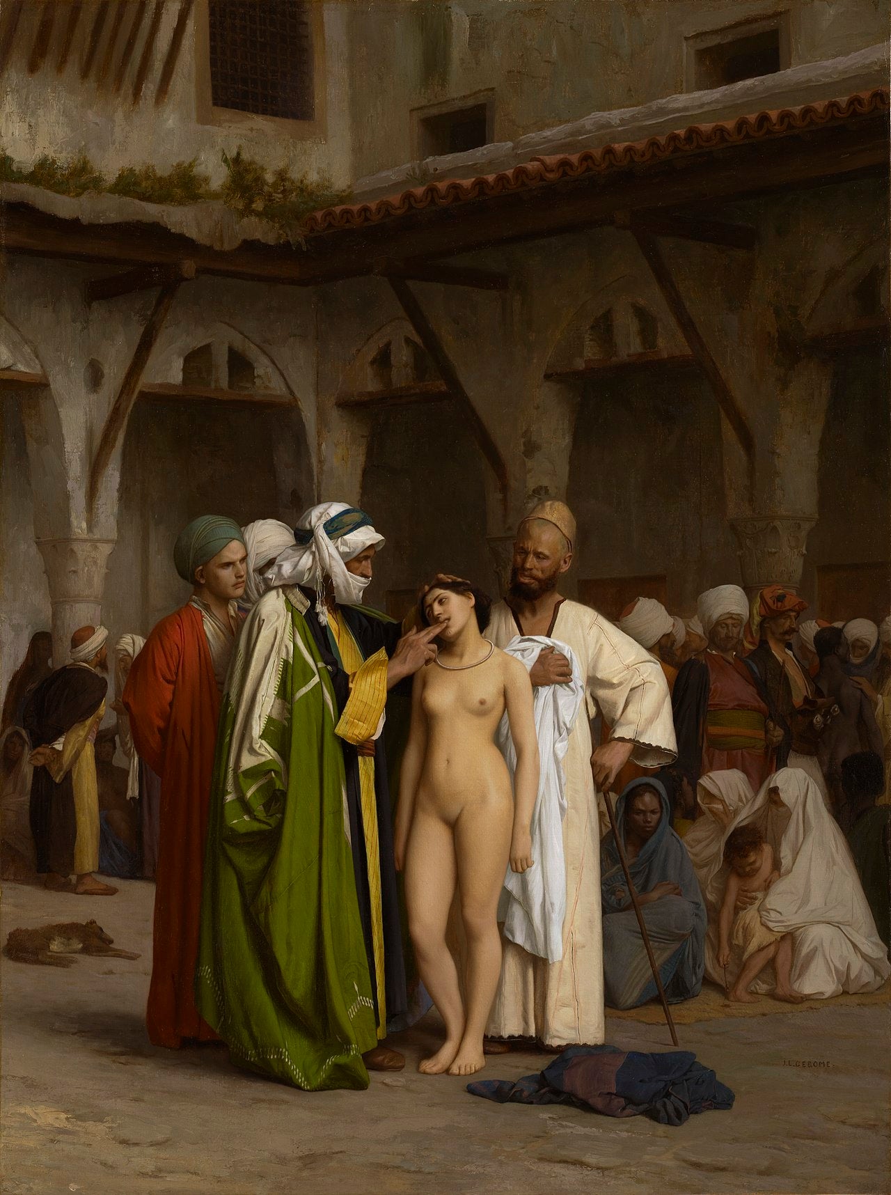 سوق العبيد - جان-ليون جيروم