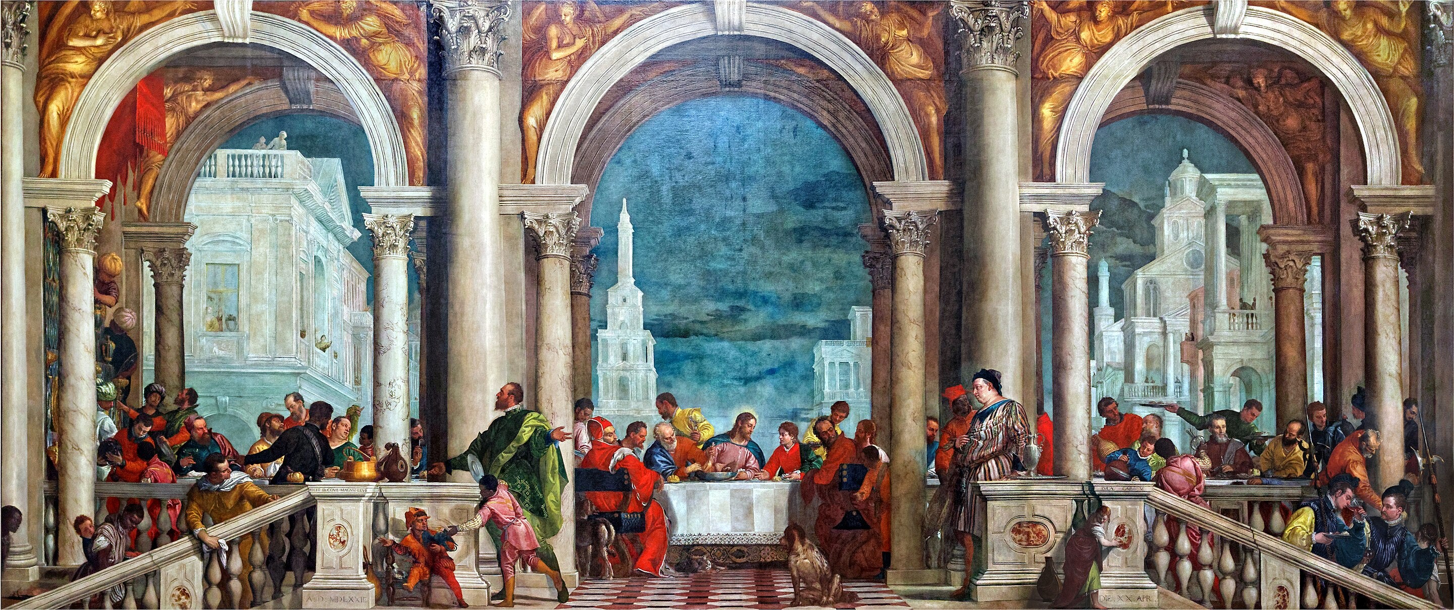 Le Repas chez Levi - Paul Véronèse