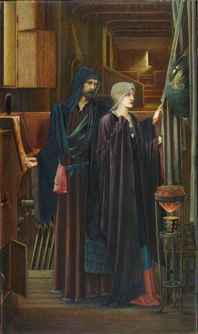 Le magicien - Edward Burne-Jones - Alpha Reproduction