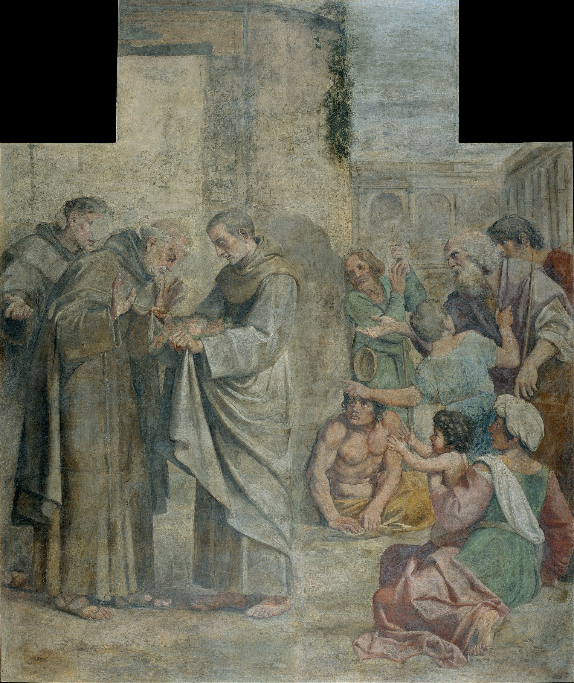 Le miracle des roses - Annibale Carracci - Alpha Reproduction