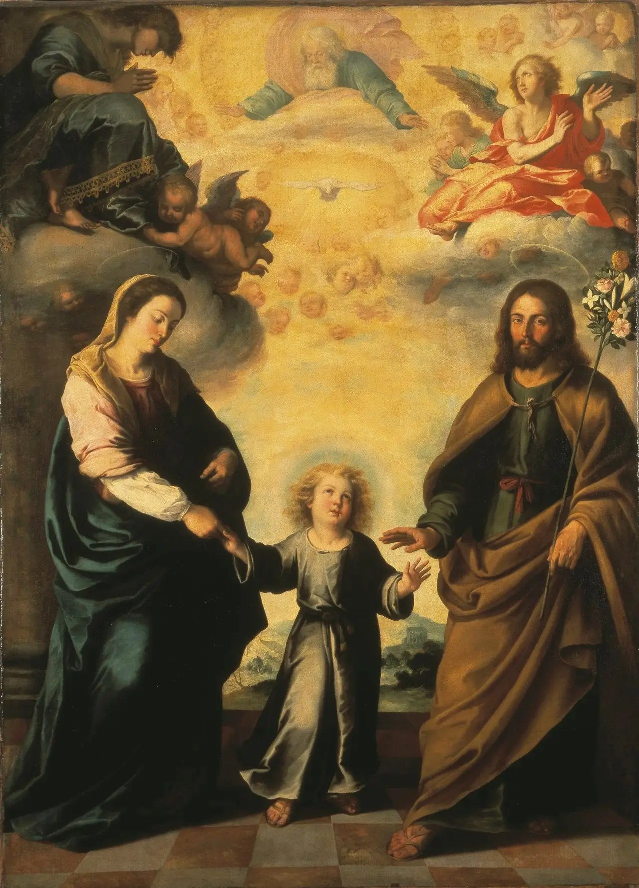 Le retour de la Sainte Famille d’Égypte - Bartolomé Esteban Murillo - Alpha Reproduction