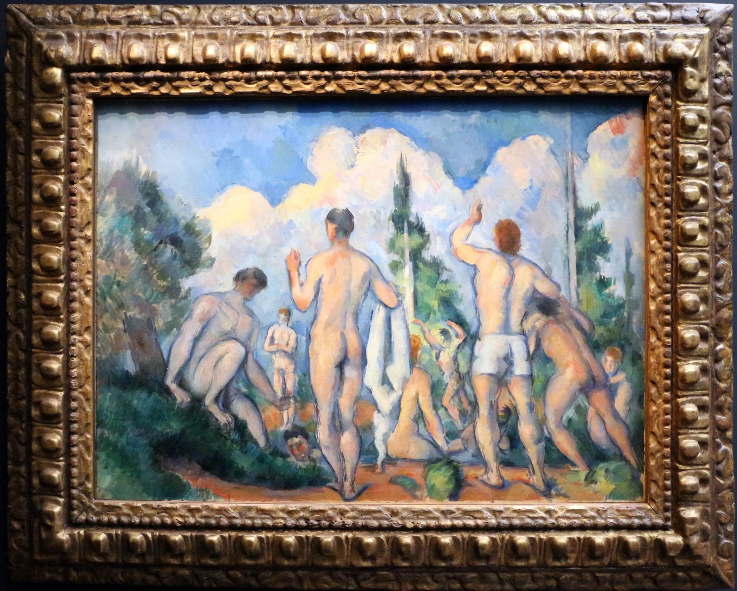 Les Baigneurs - Paul Cézanne - Alpha Reproduction