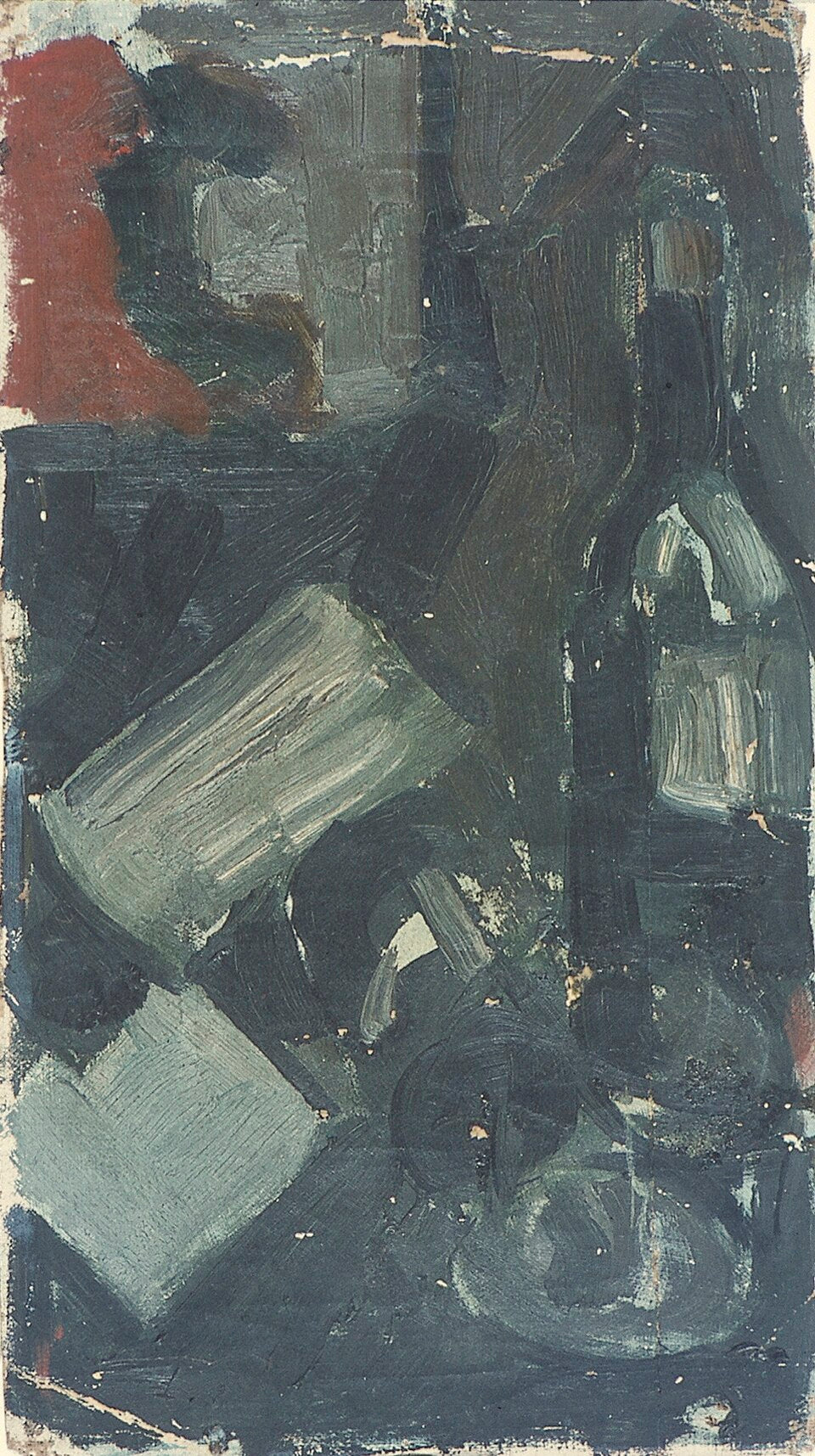 Nature morte à la bouteille - Theo van Doesburg