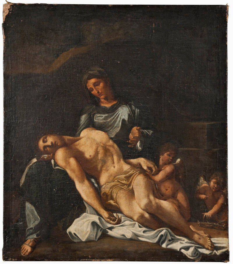 تم تعديلها حتى NM 7172. Pietà - أنيبال كاراتشي