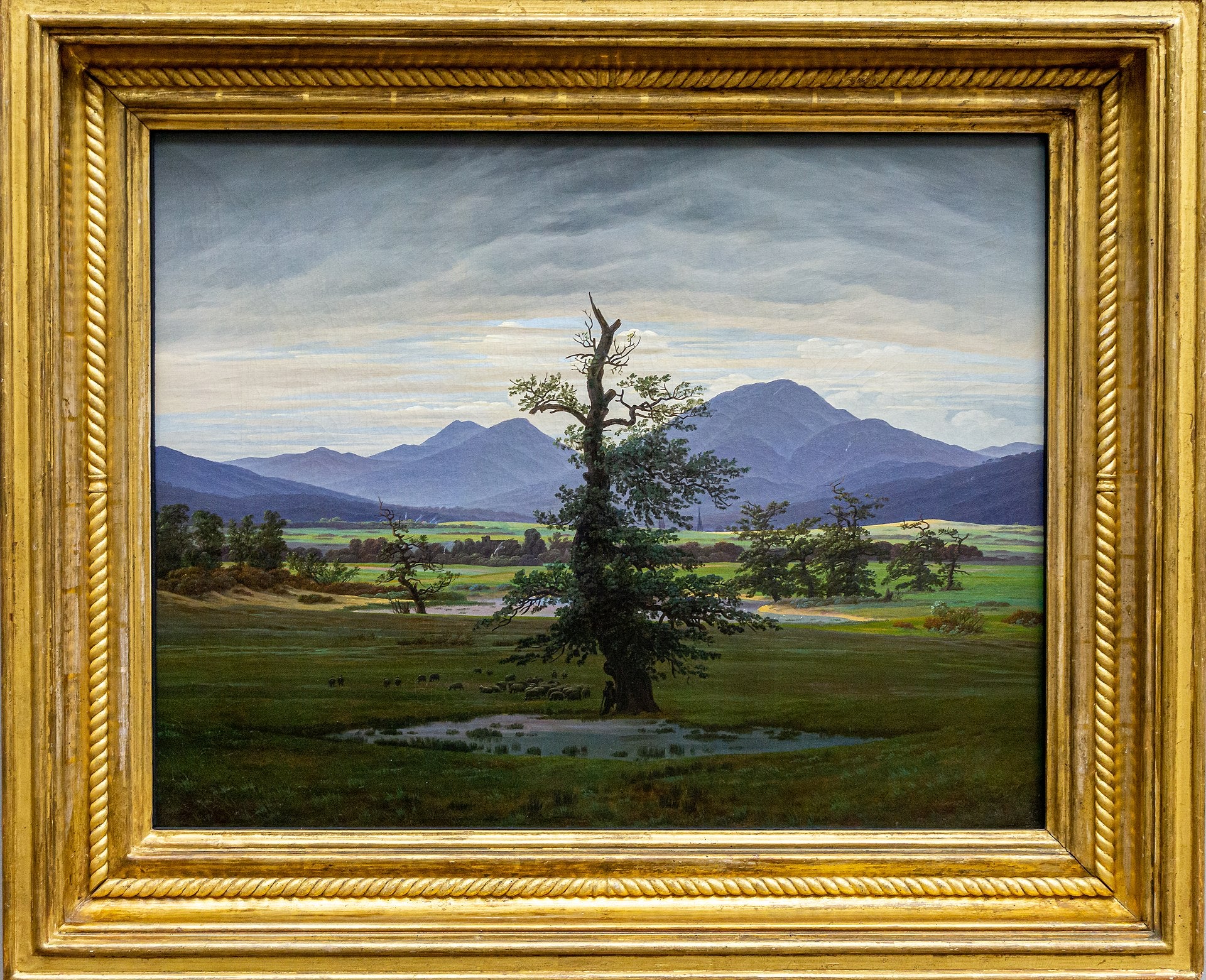 منظر ريفي، في الصباح - كاسبر ديفيد فريدريش