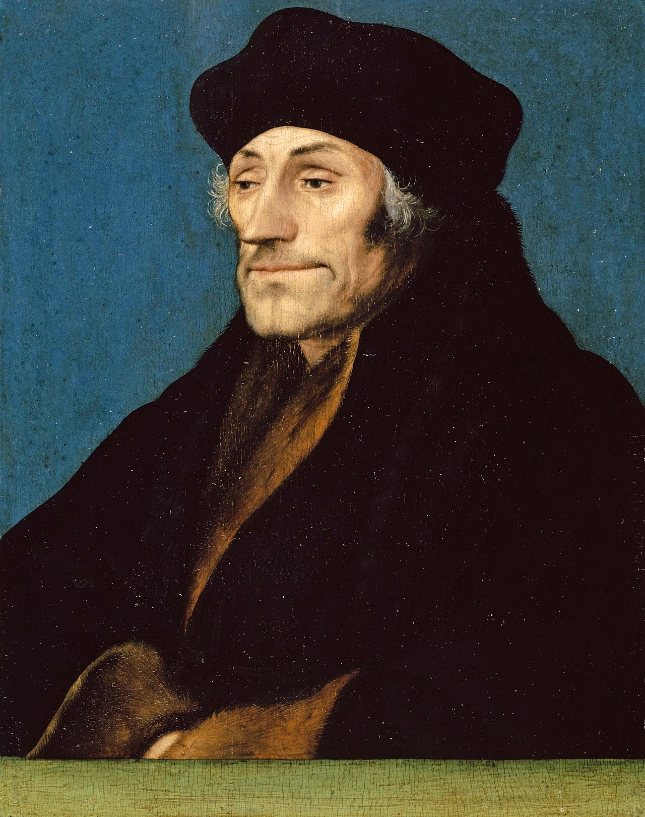 Portrait d'Erasme de Rotterdam - Hans Holbein le Jeune