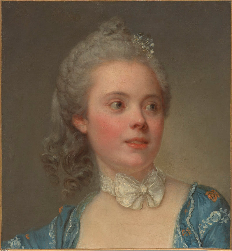 بورتريه لامرأة شابة - جان-باتيست غرويز