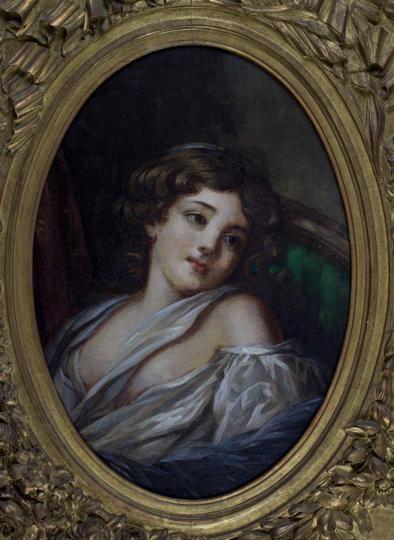 Portrait d'une jeune femme - Jean-Baptiste Greuze