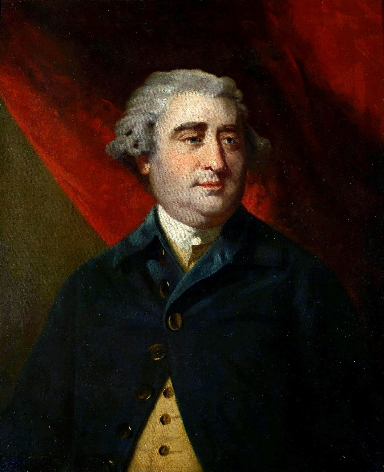 Portrait de Charles James Fox. - Joshua Reynolds