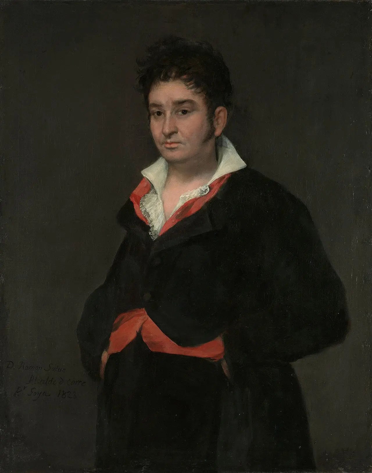 Reproduction du tableau « Portrait de Don Ramón Satué - Francisco de Goya » par Alpha Reproduction en peinture à l’huile