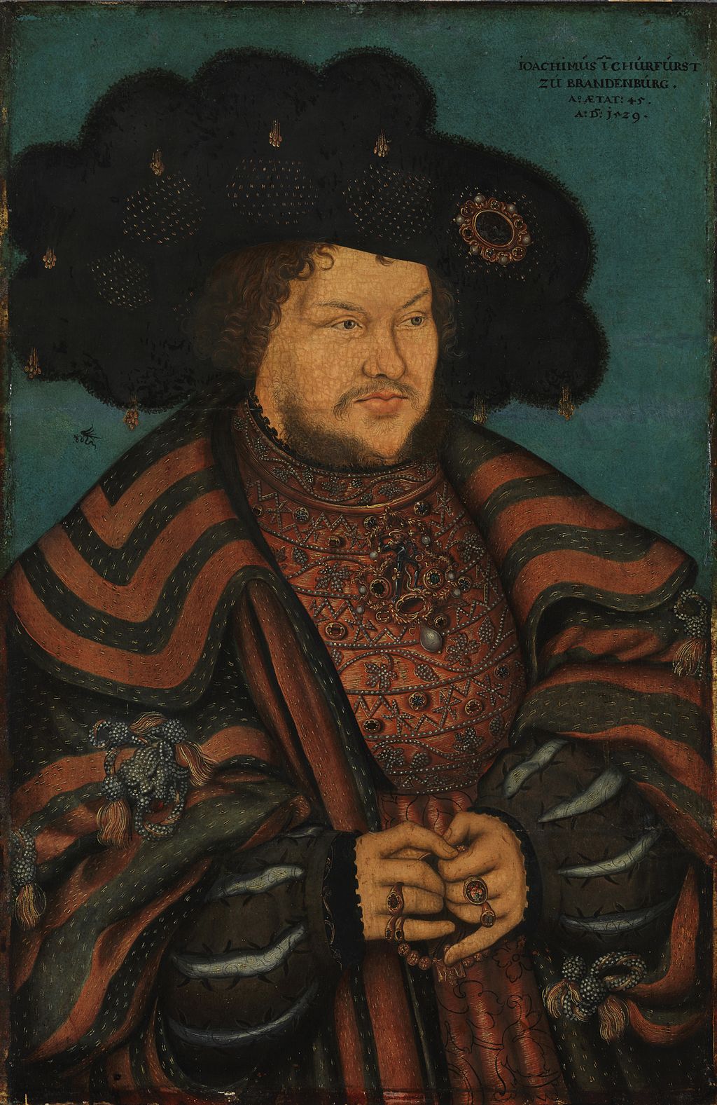Portrait de Joachim I. Nestor, électeur de Brandebourg - Lucas Cranach the Elder