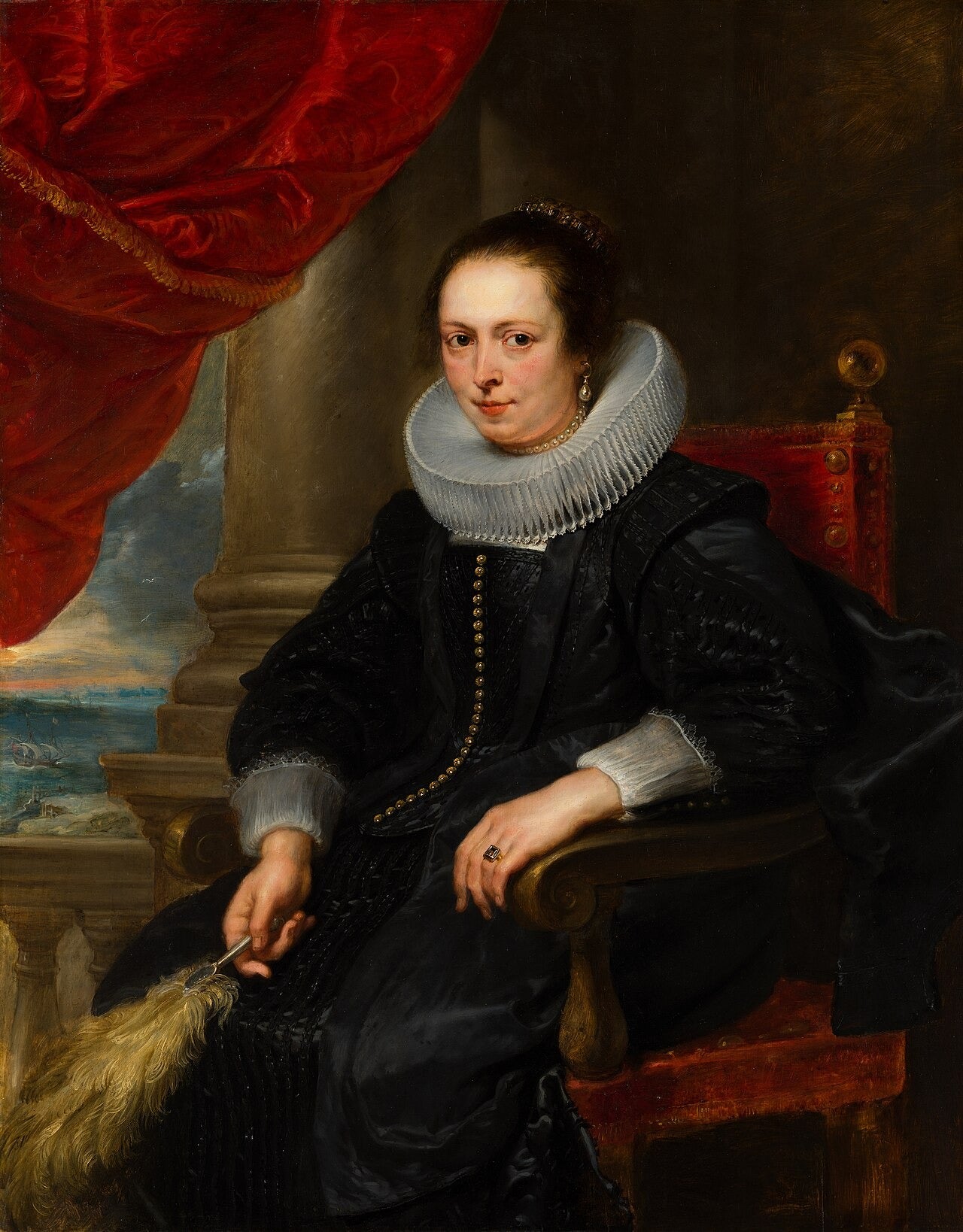 Portrait de femme, peut-être Clara Fourment - Peter Paul Rubens