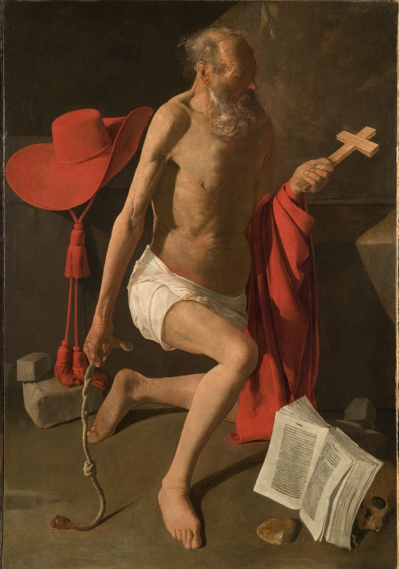 Saint Jérôme pénitent - Georges de La Tour - Alpha Reproduction