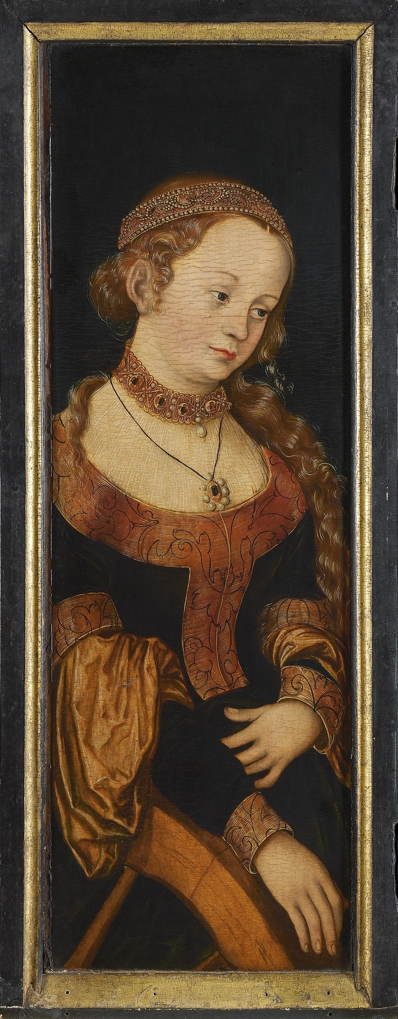 Sainte Catherine d'Alexandrie - Lucas Cranach the Elder