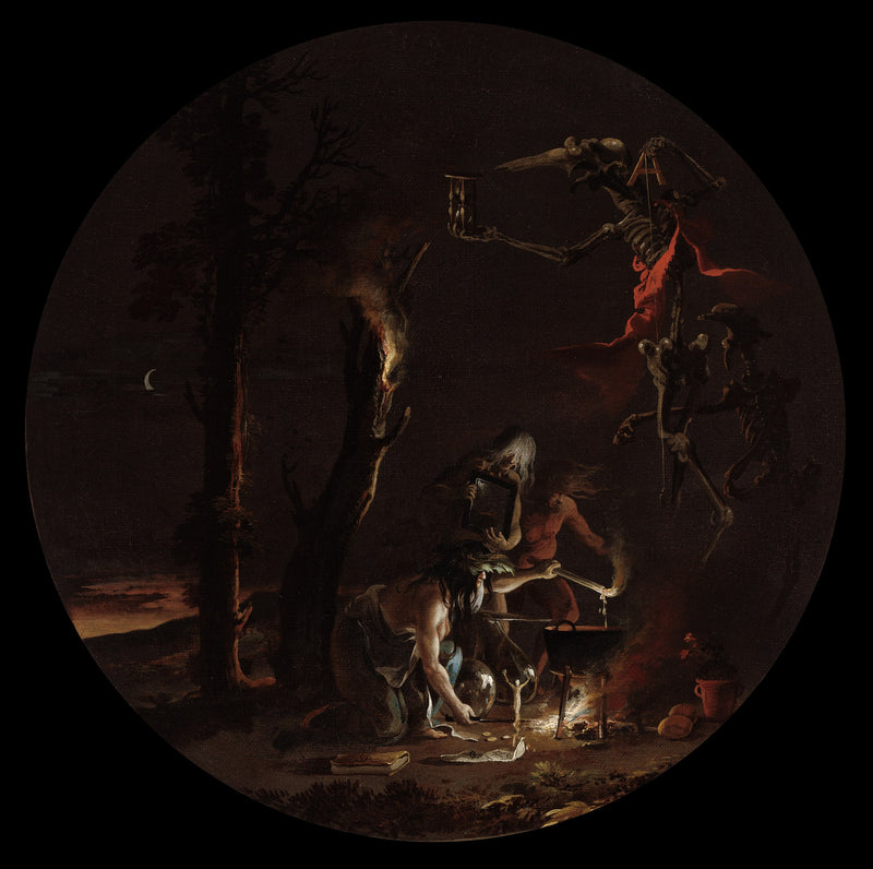 Scènes de sorcellerie : Soirée - Salvator Rosa