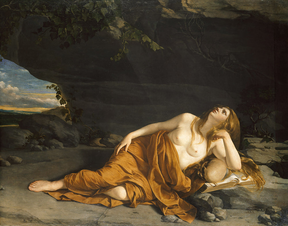 Madeleine pénitente - Orazio Gentileschi - Alpha Reproduction