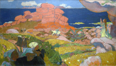 Saint Georges aux rochers rouges - Maurice Denis - Alpha Reproduction