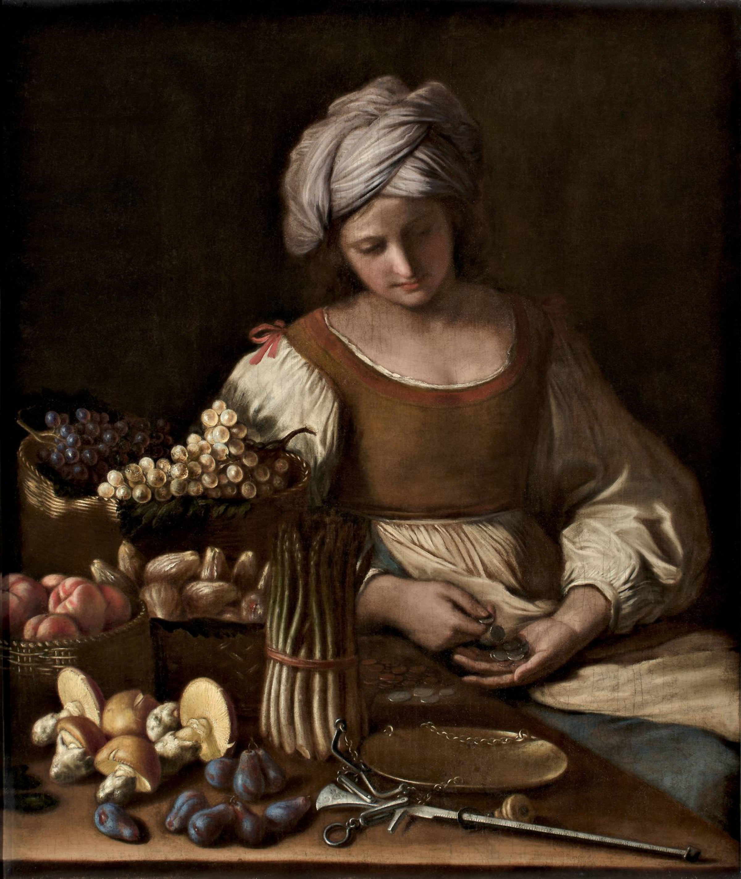 Marchand de légumes - Guercino - Alpha Reproduction