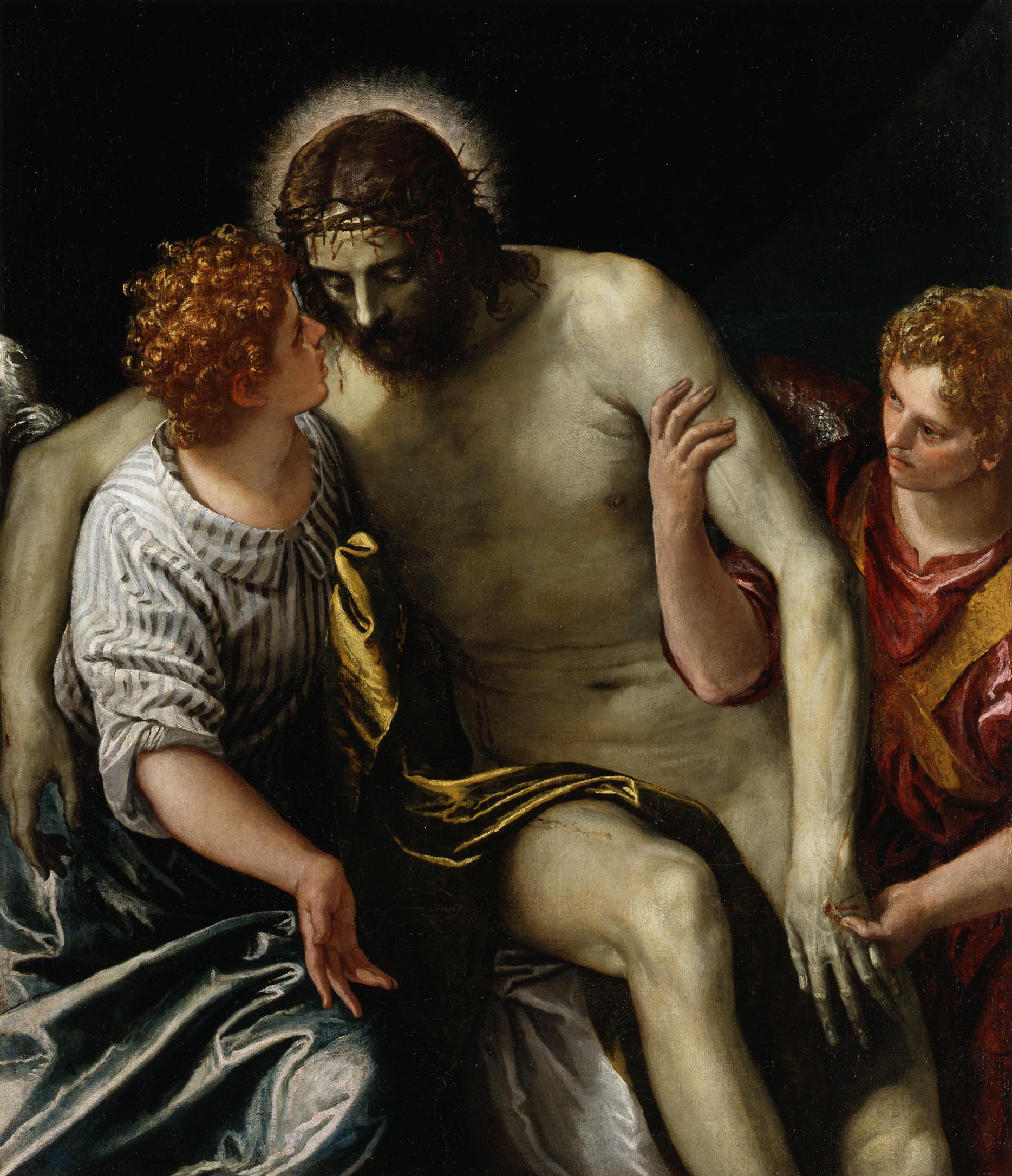 Le Christ mort soutenu par deux anges - Paul Véronèse