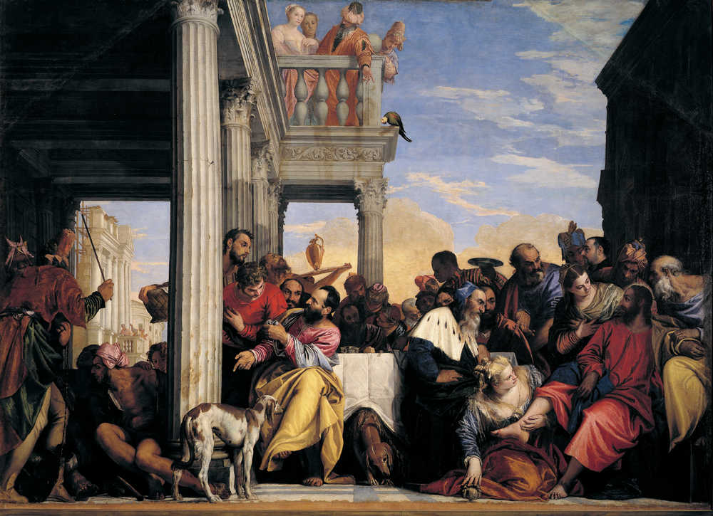 Le Festin dans la maison de Simon le Pharisien (Véronèse, Turin) - Paul Véronèse