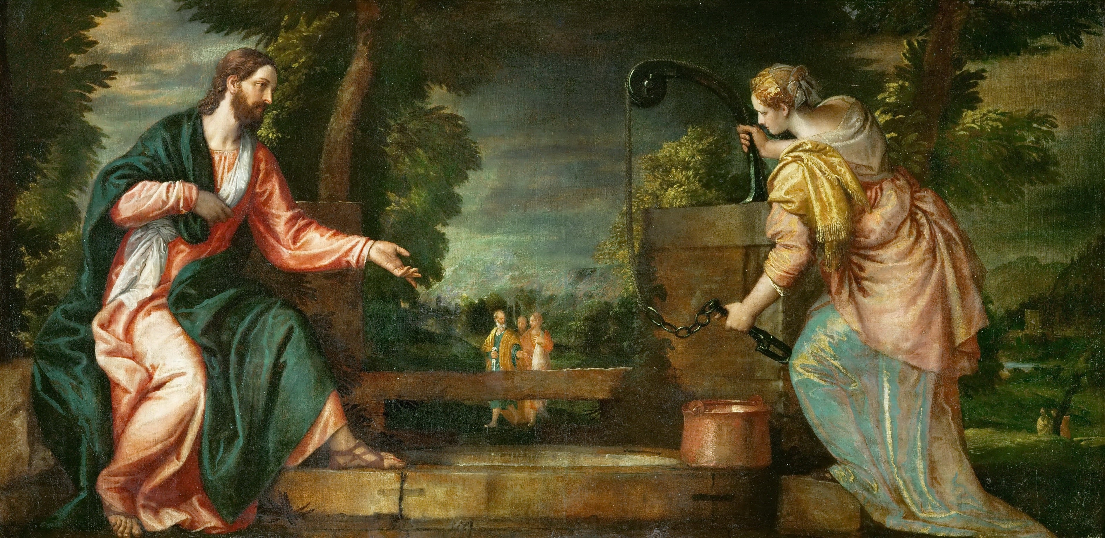Le Christ et la Samaritaine - Paul Véronèse