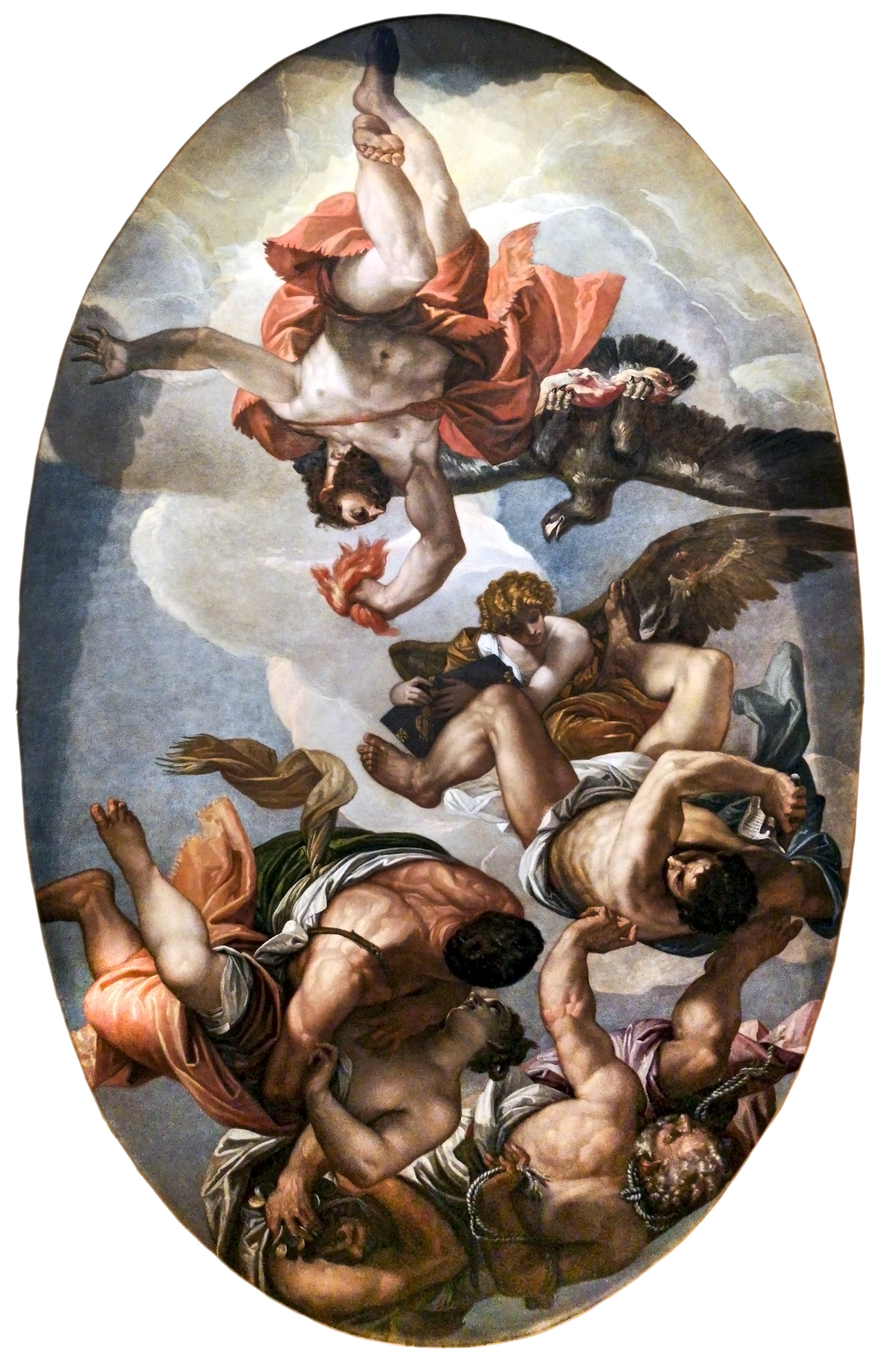 Jupiter punissant les vices - Paul Véronèse