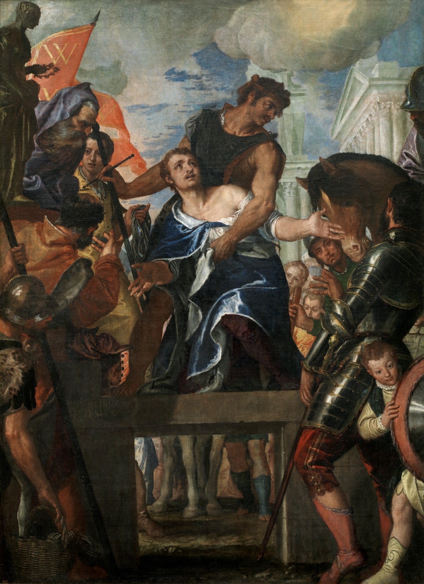Le martyre de saint Mennas - Paul Véronèse