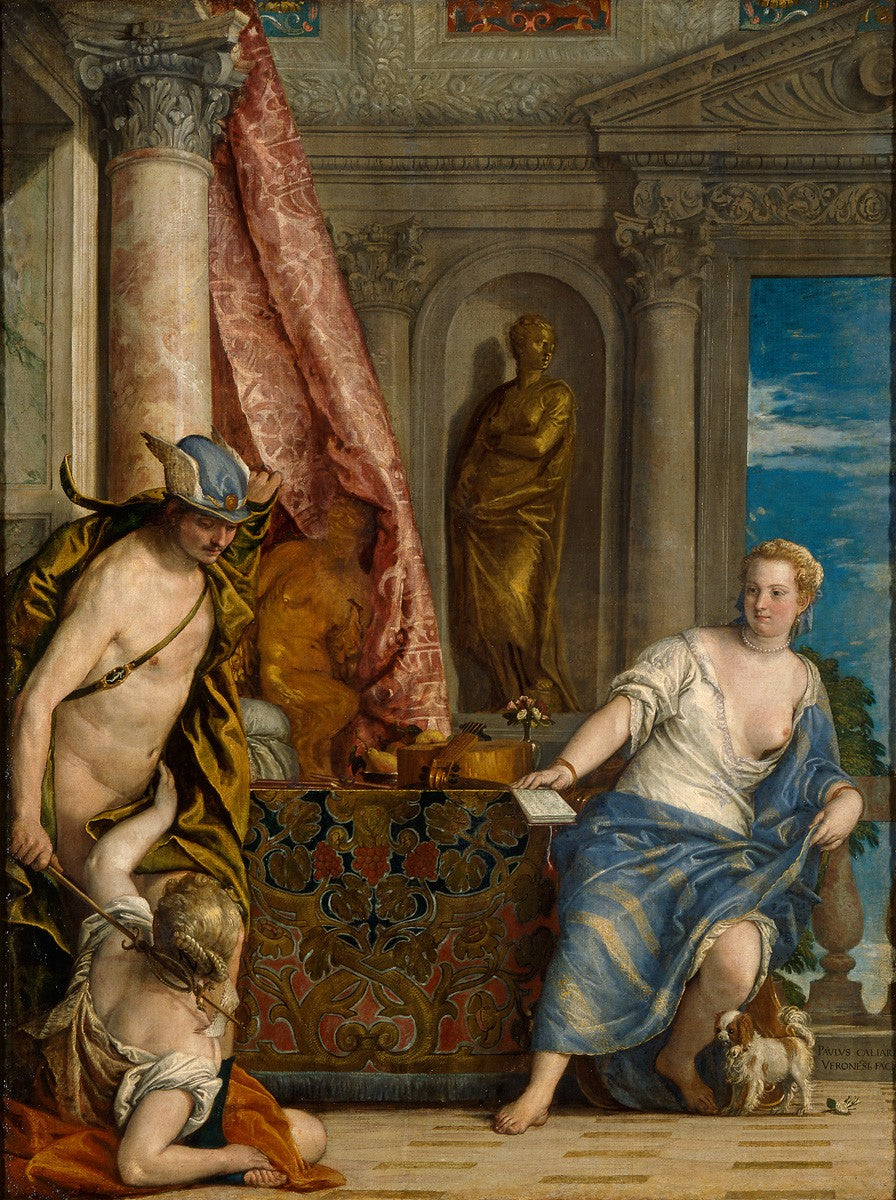 Hermès, Hersé et Aglauros - Paul Véronèse