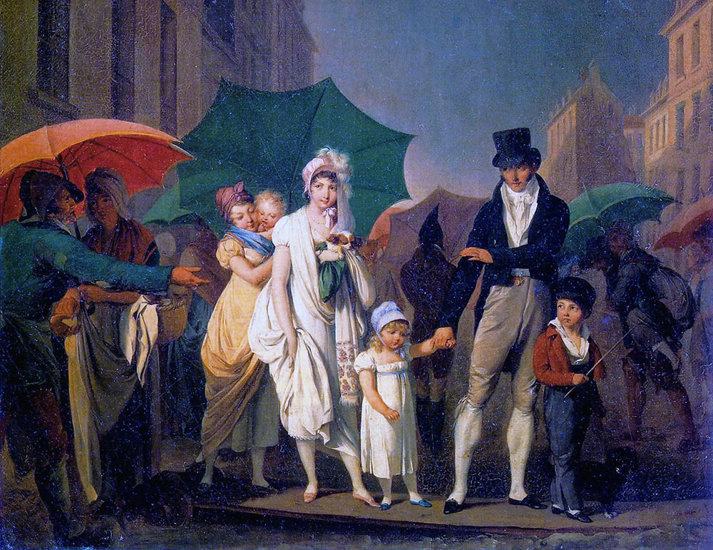 L’Averse - Louis-Léopold Boilly - Alpha Reproduction