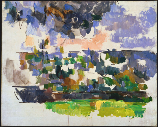 Reproduction du tableau « Le Jardin des Lauves - Paul Cézanne » par Alpha Reproduction en peinture à l’huile