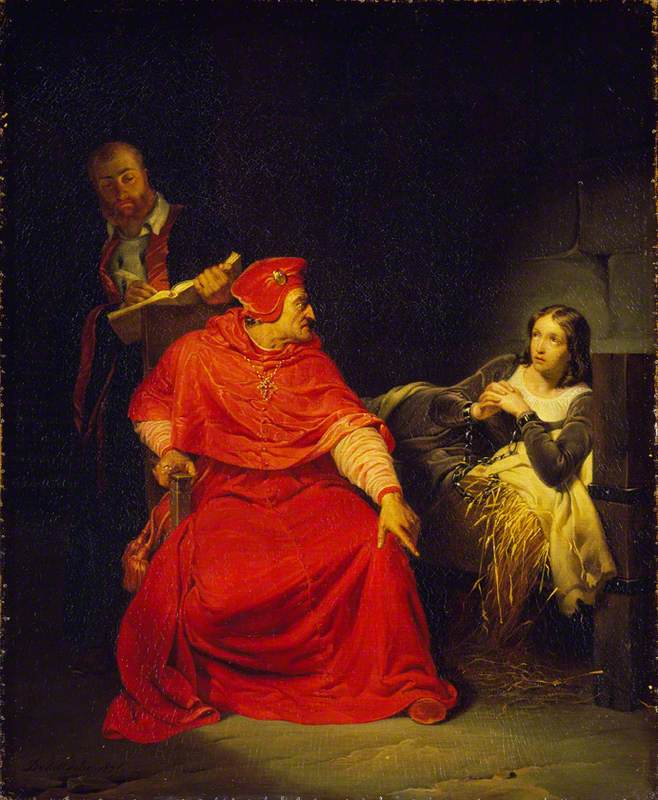 Jeanne d'Arc en prison - Paul Delaroche