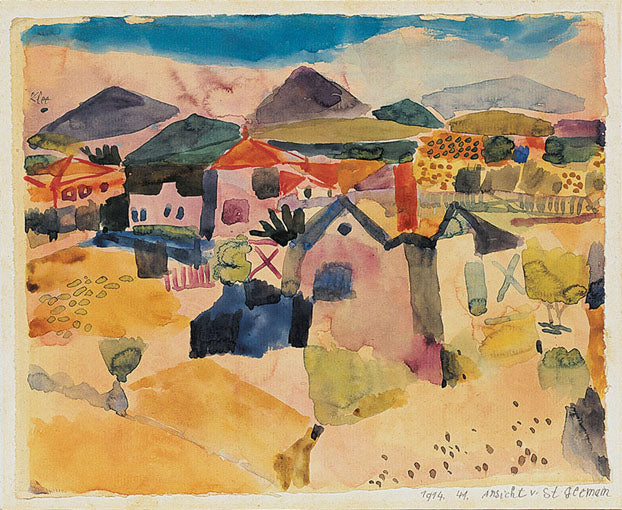 View of Saint-Germain — Paul Klee