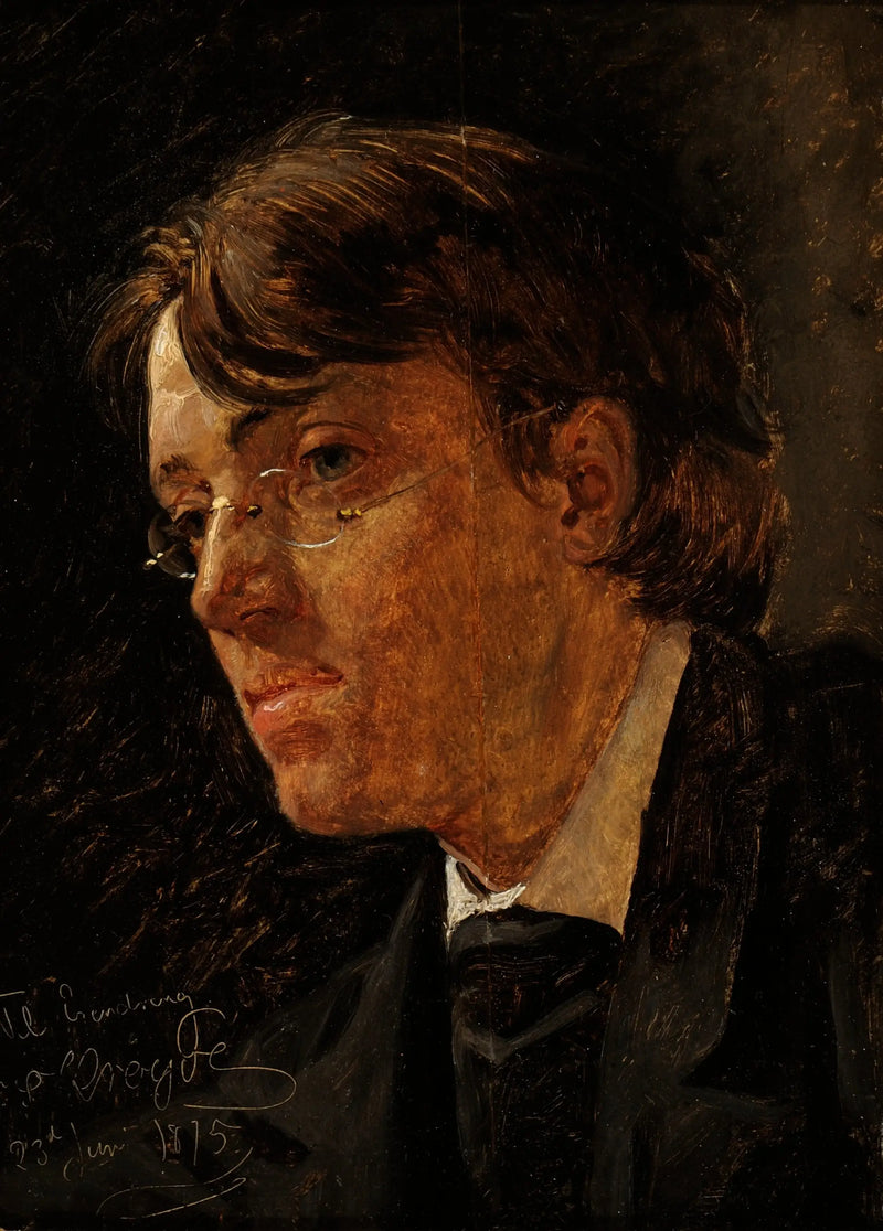 بورتريه للفنان النرويجي إيليف بيترسن. - بيدر سيرفين كريور