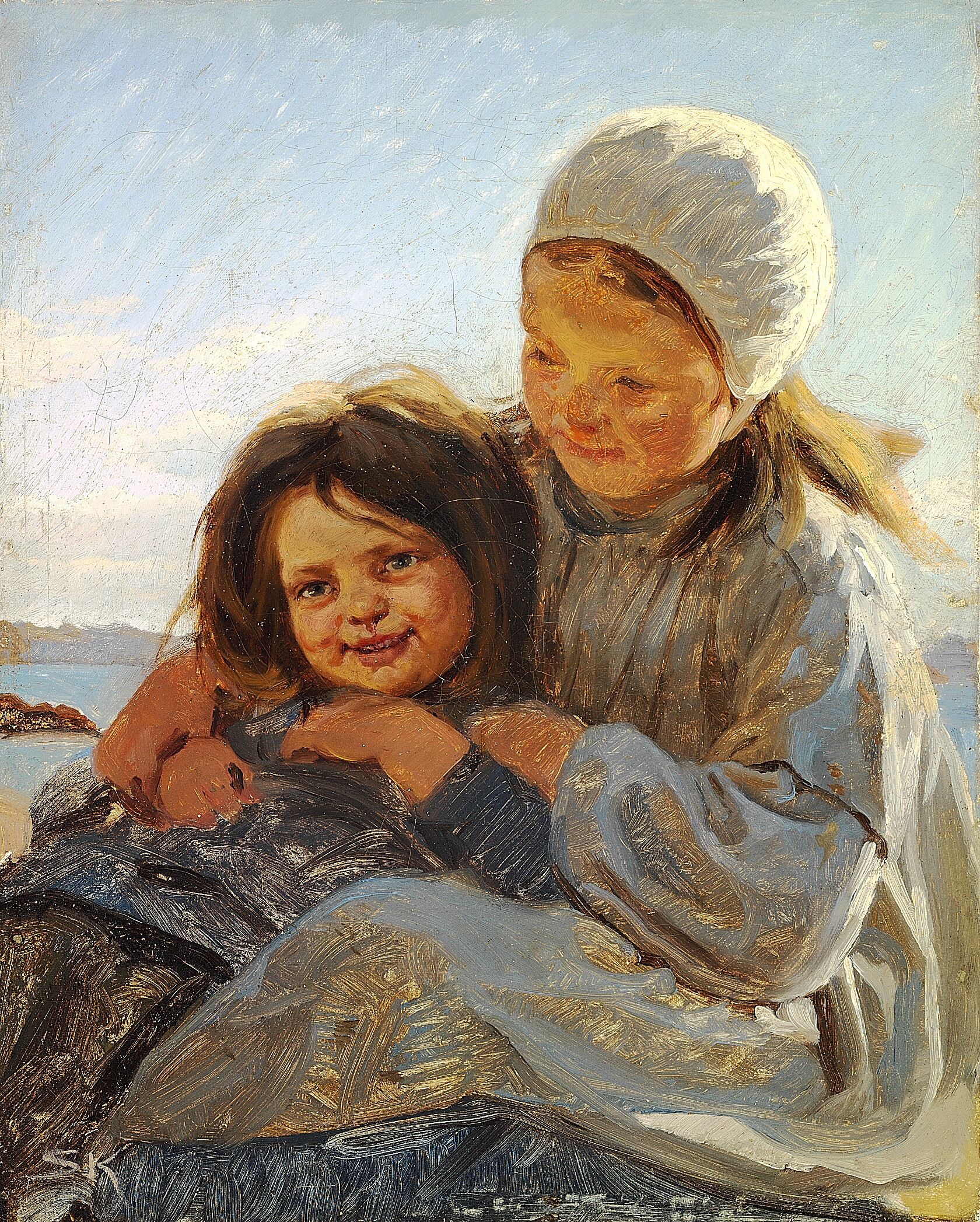 Frères et sœurs. - Peder Severin Krøyer