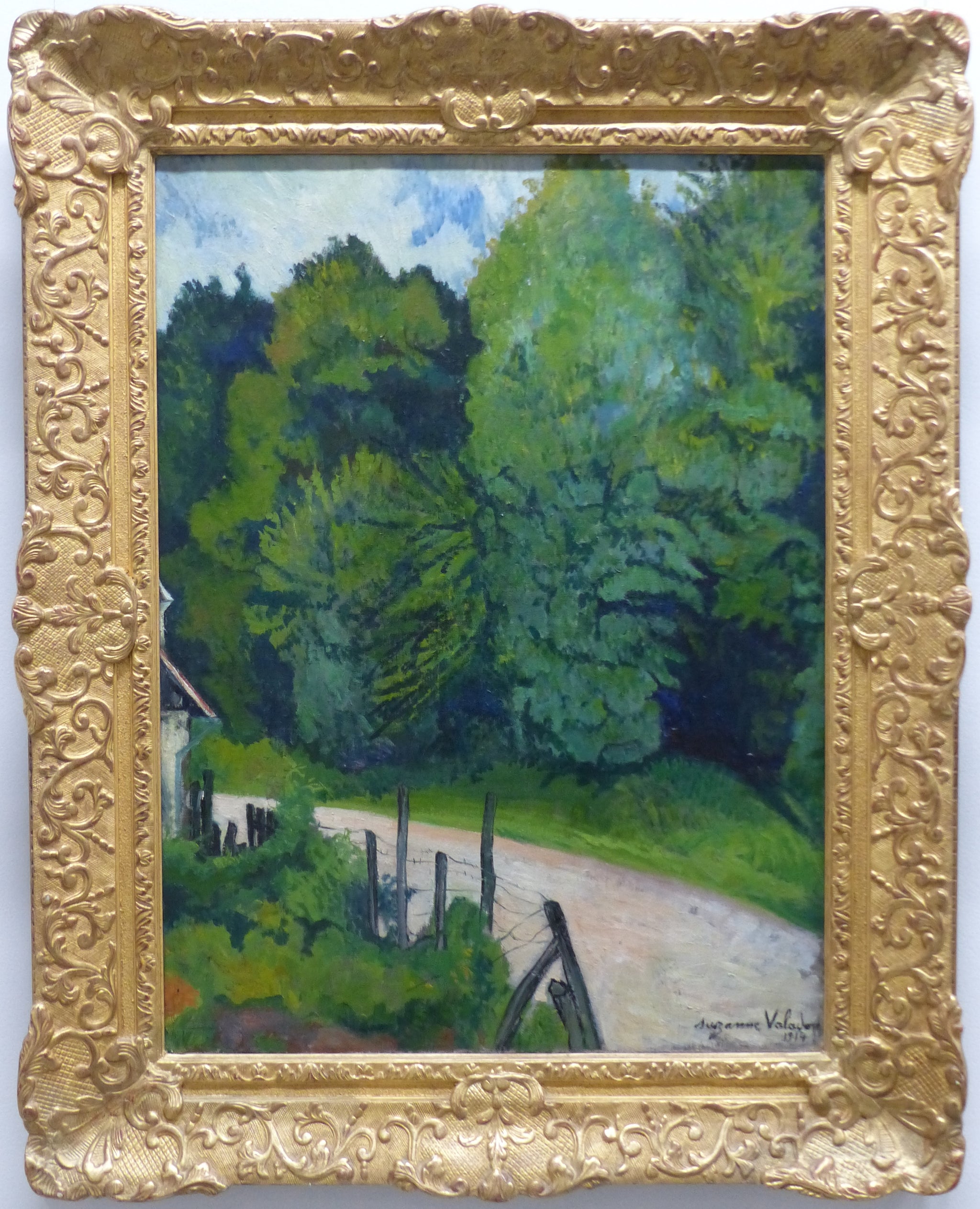 Route dans la forêt de Compiègne — Suzanne Valadon