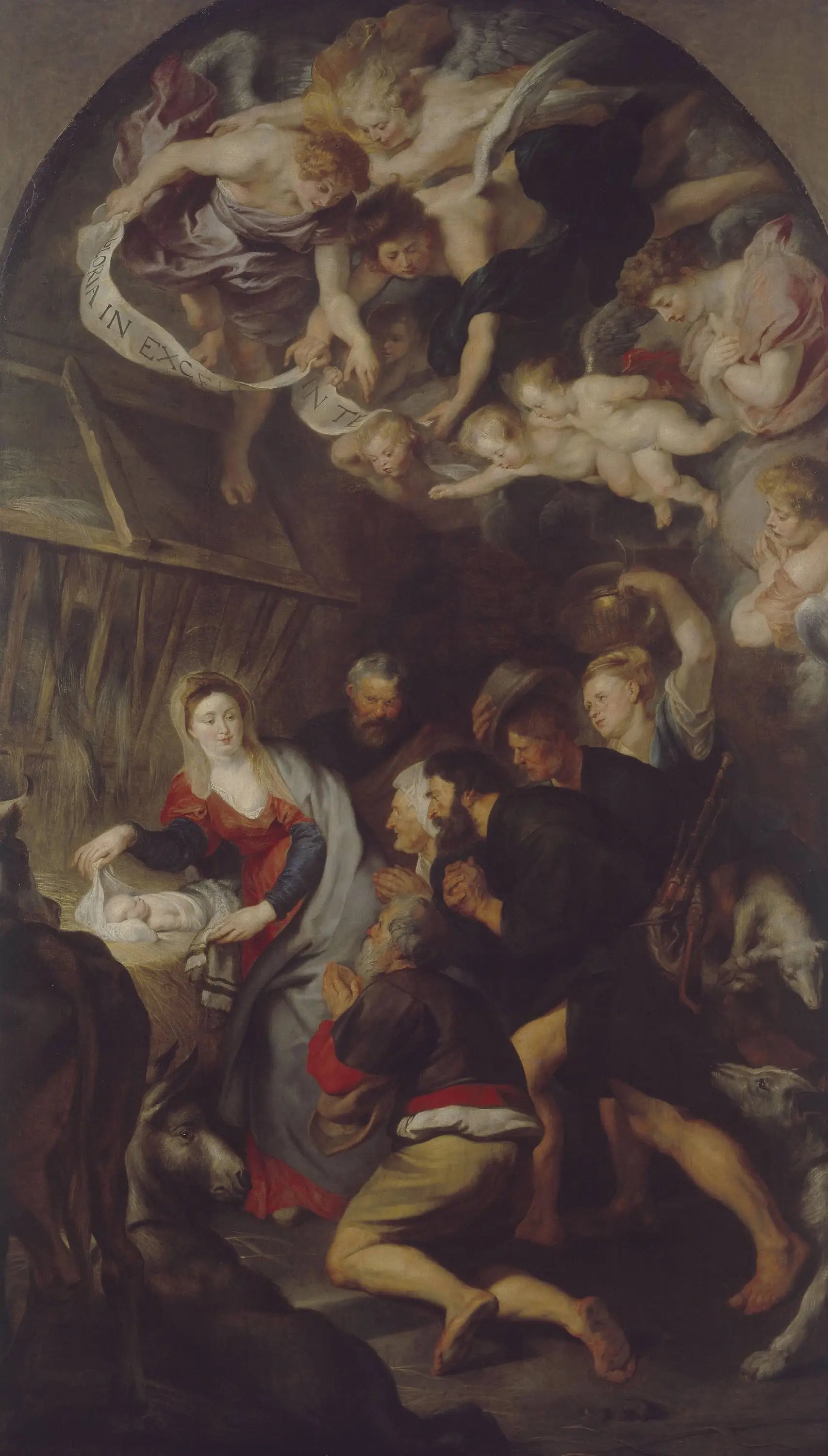 Adoration des bergers - Peter Paul Rubens - Alpha Reproduction