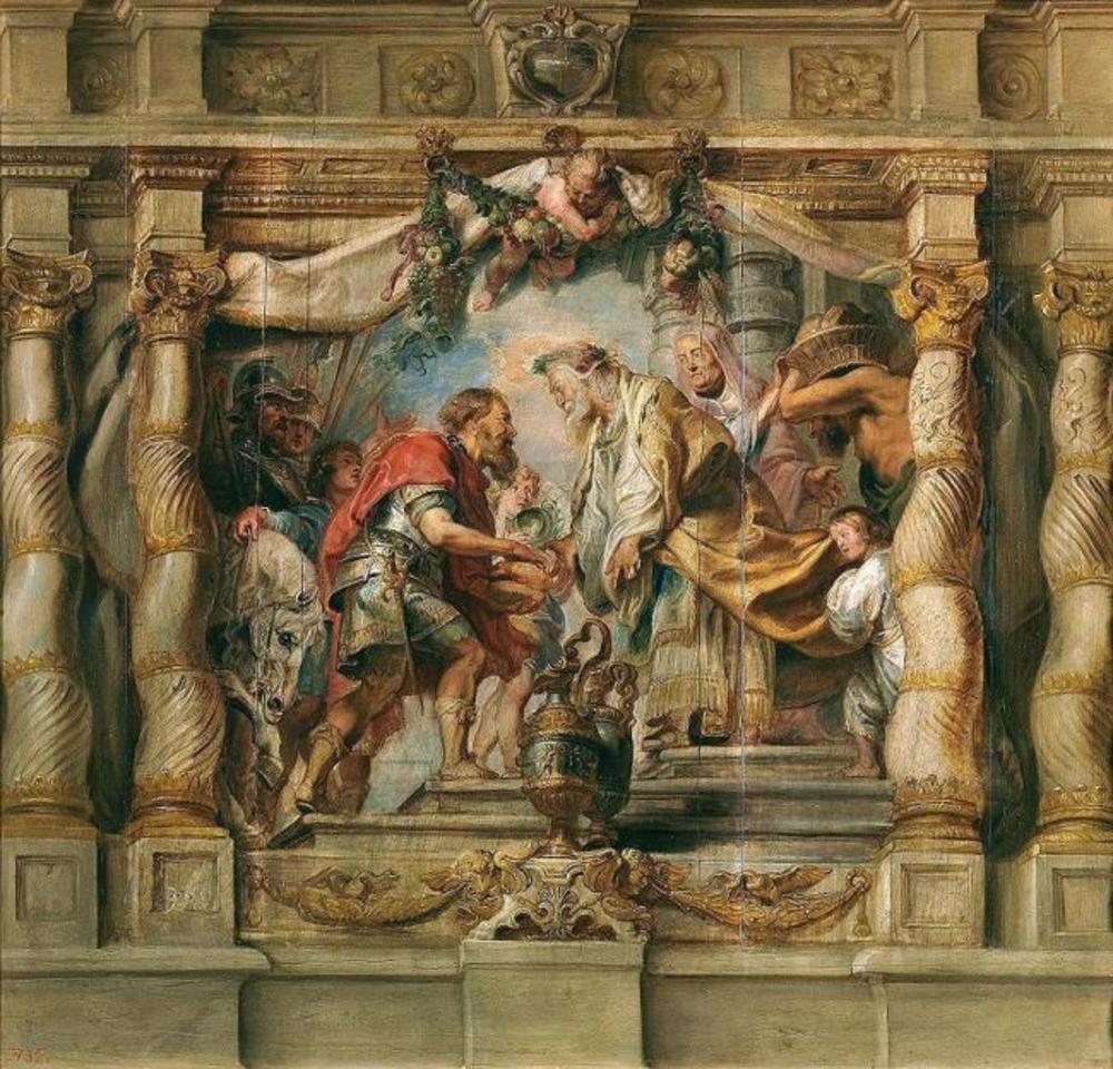 La rencontre d'Abraham et de Melchisédek - Peter Paul Rubens