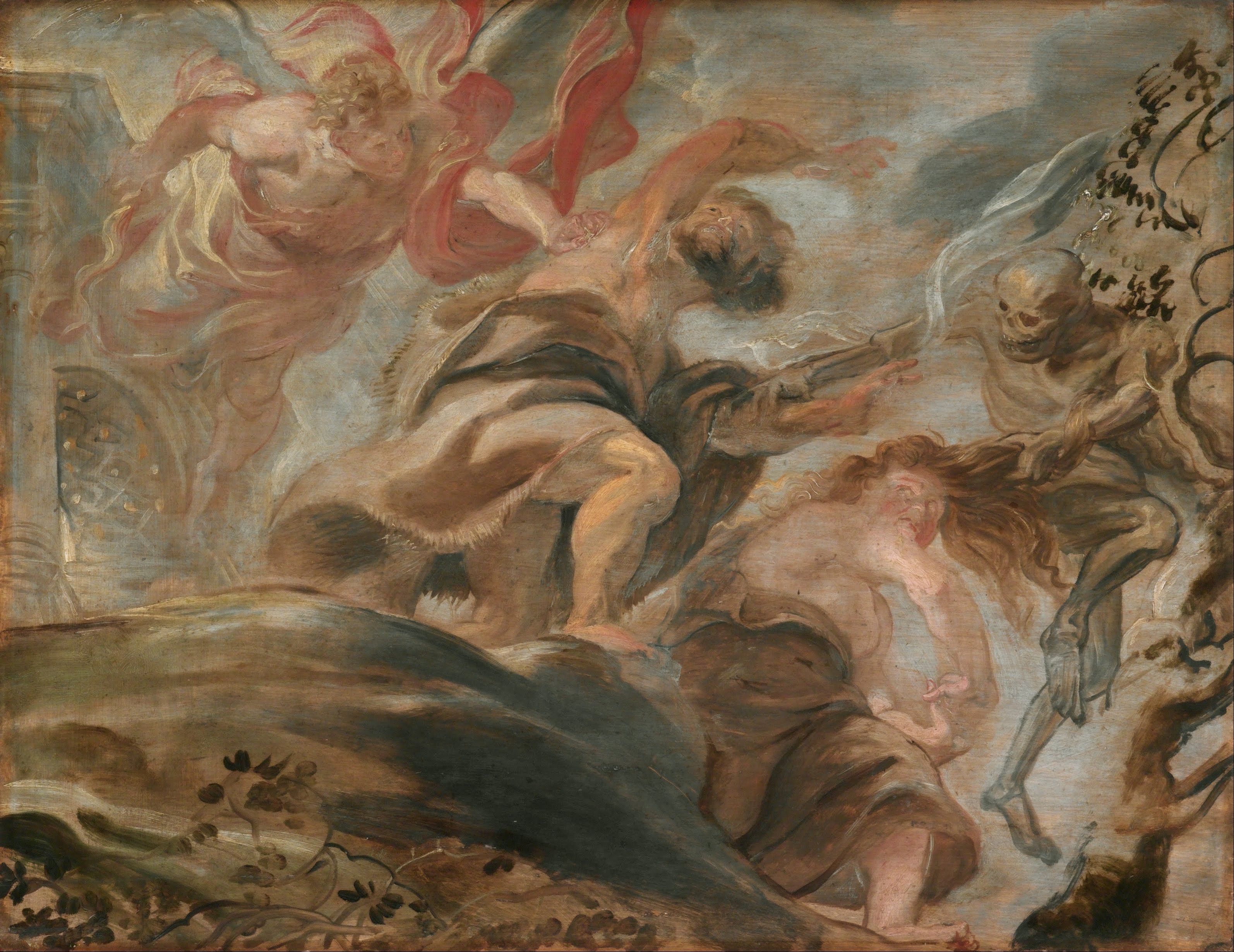 Expulsion du jardin d'Eden - Peter Paul Rubens