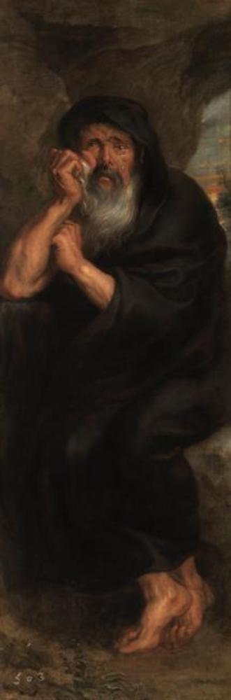 Héraclite, le philosophe qui pleure - Peter Paul Rubens