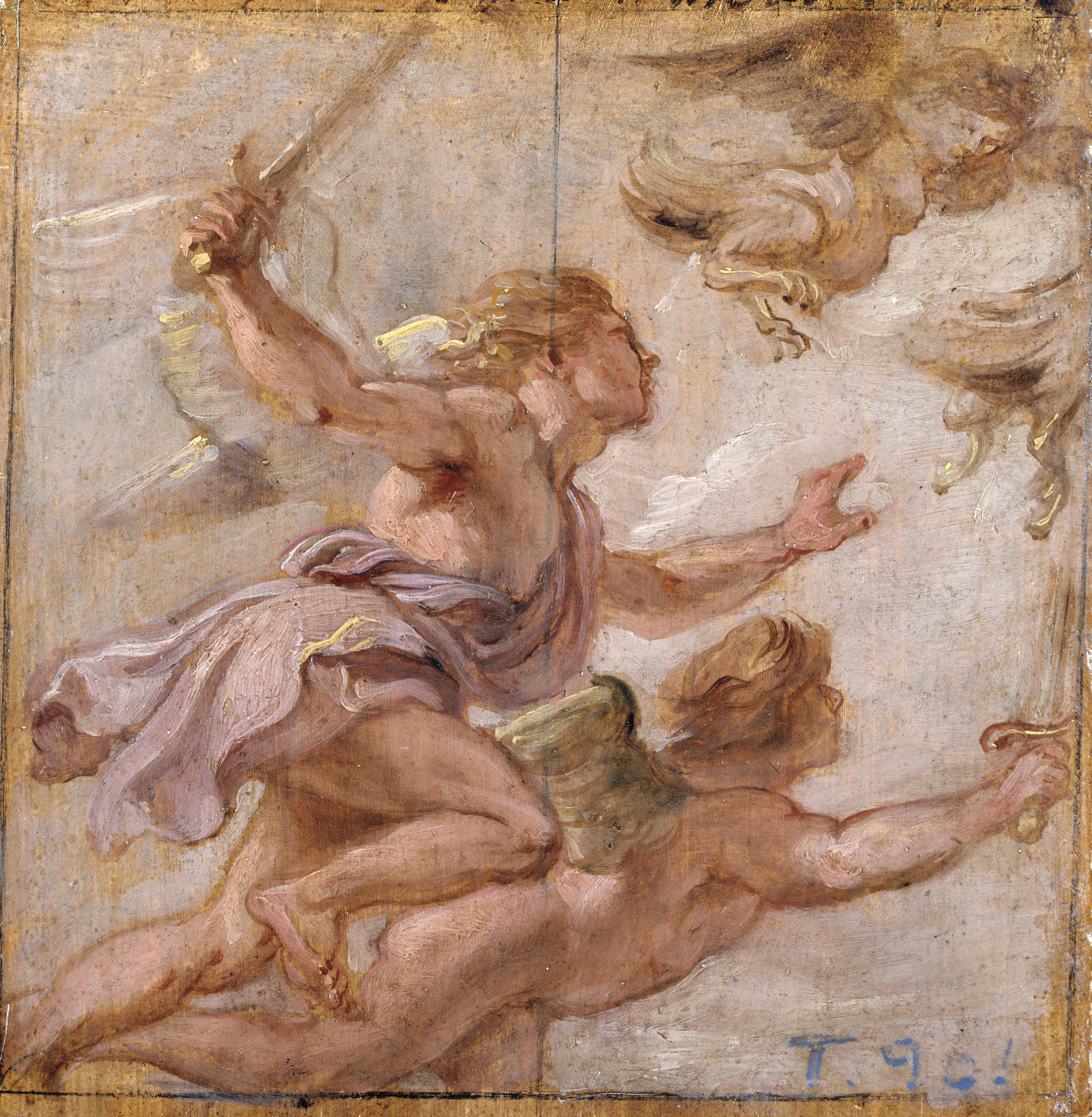 La Persécution des Harpies - Peter Paul Rubens